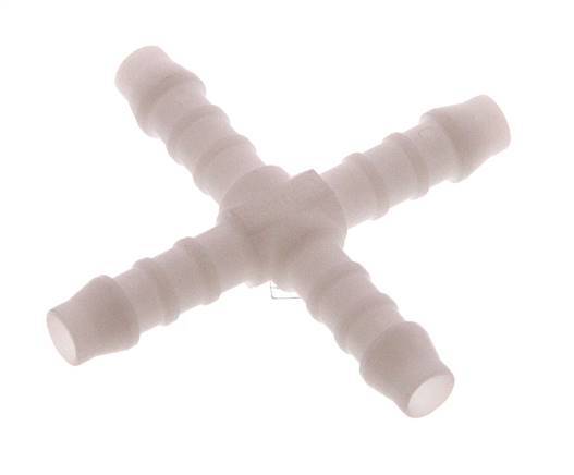 6 mm (1/4'') POM Kreuzschlauchverbinder [5 Stück]