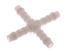 6 mm (1/4'') POM Kreuzschlauchverbinder [5 Stück]