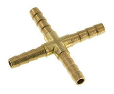 5 mm Kreuzschlauchverbinder aus Messing [2 Stück]