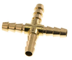 8 mm (5/16'') Kreuzschlauchverbinder aus Messing [2 Stück]