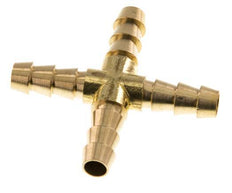 8 mm (5/16'') Kreuzschlauchverbinder aus Messing [2 Stück]