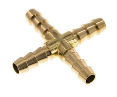 8 mm (5/16'') Kreuzschlauchverbinder aus Messing [2 Stück]