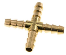 8 mm (5/16'') Kreuzschlauchverbinder aus Messing [2 Stück]