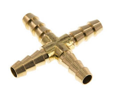 8 mm (5/16'') Kreuzschlauchverbinder aus Messing [2 Stück]