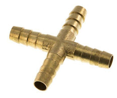 9 mm (3/8'') Kreuzschlauchverbinder aus Messing [2 Stück]