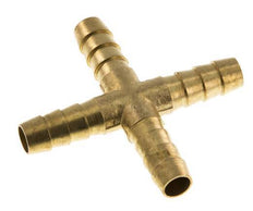 9 mm (3/8'') Kreuzschlauchverbinder aus Messing [2 Stück]
