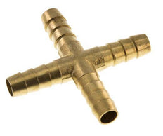 9 mm (3/8'') Kreuzschlauchverbinder aus Messing [2 Stück]