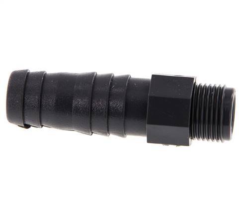 16 mm (5/8'') & G3/8'' PVC-U Schlauchbolzen männlich 64mm EN 1452-3 [5 Stück]