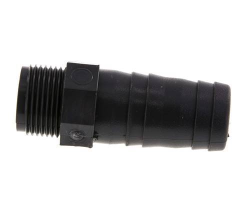 25 mm (1'') & G3/4'' PVC-U Schlauchbolzen männlich 76mm EN 1452-3 [5 Stück]