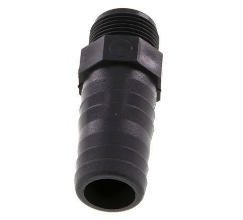 25 mm (1'') & G3/4'' PVC-U Schlauchbolzen männlich 76mm EN 1452-3 [5 Stück]