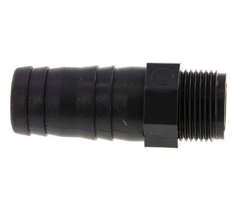 25 mm (1'') & G3/4'' PVC-U Schlauchbolzen männlich 76mm EN 1452-3 [5 Stück]