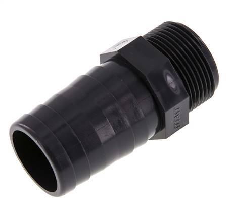 40 mm & G1-1/4'' PVC-U Schlauchbolzen männlich 92mm EN 1452-3 [2 Stück]