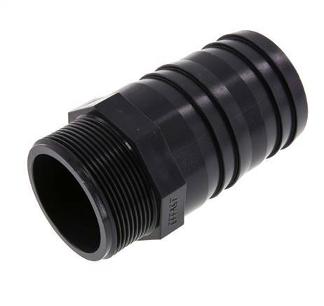 60 mm & G2'' PVC-U Schlauchbolzen männlich 118mm EN 1452-3