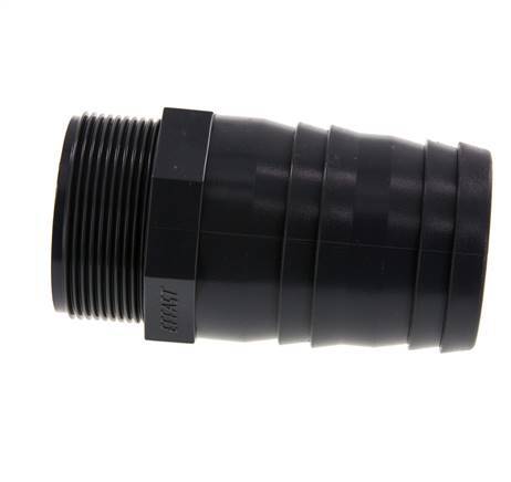 60 mm & G2'' PVC-U Schlauchbolzen männlich 118mm EN 1452-3