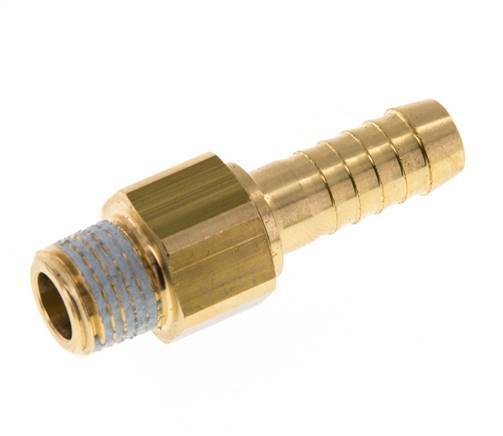 9 mm (3/8'') & R1/4'' Messing Schlauchbolzen männlich NBR drehbar