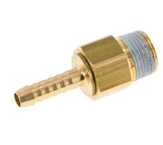 6 mm (1/4'') & R3/8'' Messing Schlauchbolzen männlich NBR drehbar