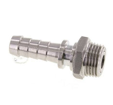 13 mm (1/2'') & R1/2'' Edelstahl 1.4301 Schlauchbolzen männlich FKM drehbar