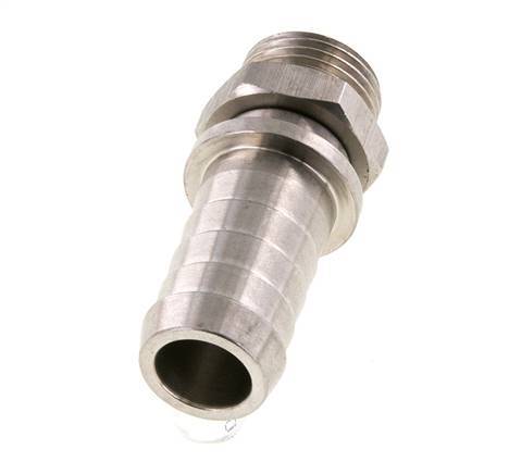 19 mm (3/4'') & R1/2'' Edelstahl 1.4301 Schlauchbolzen männlich FKM drehbar