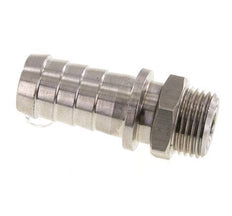 19 mm (3/4'') & R1/2'' Edelstahl 1.4301 Schlauchbolzen männlich FKM drehbar