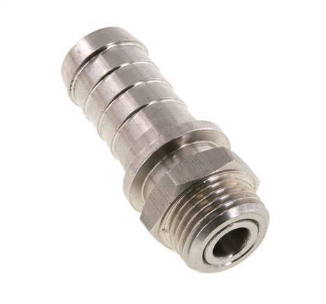 19 mm (3/4'') & R1/2'' Edelstahl 1.4301 Schlauchbolzen männlich FKM drehbar