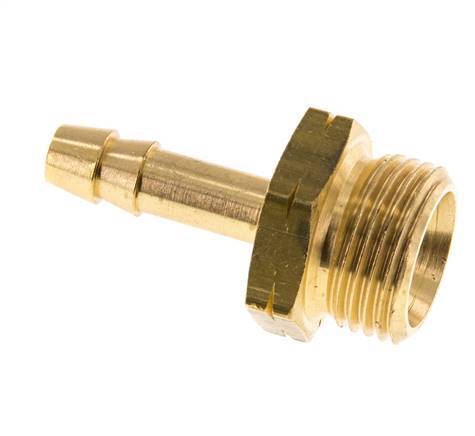 6 mm (1/4'') & G3/8'' LH Messing Schlauchbolzen männlich [2 Stück]