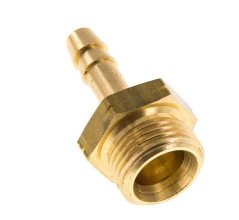 6 mm (1/4'') & G3/8'' LH Messing Schlauchbolzen männlich [2 Stück]