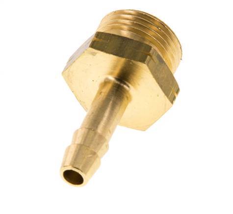 6 mm (1/4'') & G3/8'' LH Messing Schlauchbolzen männlich [2 Stück]