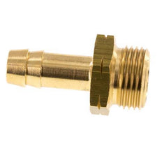 9 mm (3/8'') & G3/8'' LH Messing Schlauchbolzen männlich [2 Stück]