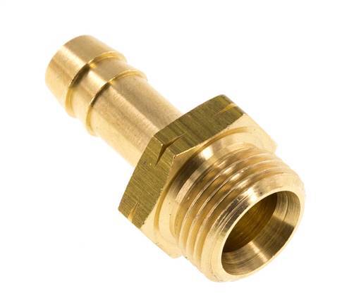 9 mm (3/8'') & G3/8'' LH Messing Schlauchbolzen männlich [2 Stück]