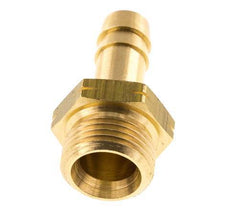 9 mm (3/8'') & G3/8'' LH Messing Schlauchbolzen männlich [2 Stück]