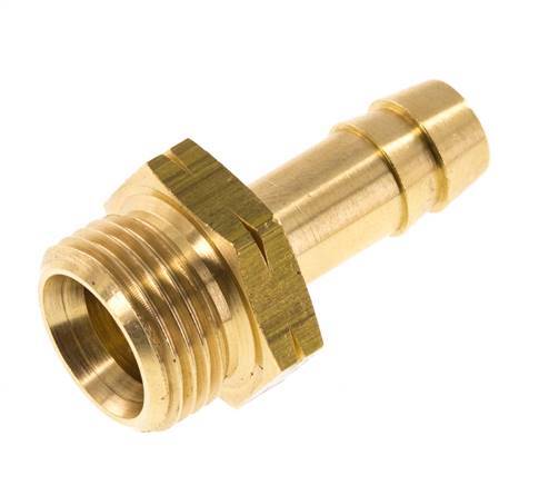 9 mm (3/8'') & G3/8'' LH Messing Schlauchbolzen männlich [2 Stück]