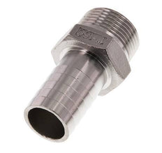 25 mm (1'') & 1''NPT Stainless Steel 1.4408 Hose Barb Male