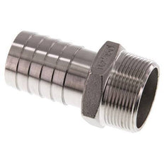 38 mm (1-1/2'') & 1-1/2''NPT Stainless Steel 1.4408 Hose Barb Male