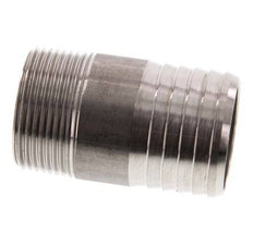 40 mm & R1-1/4'' Edelstahl 1.4571 Schlauchbolzen männlich 70mm