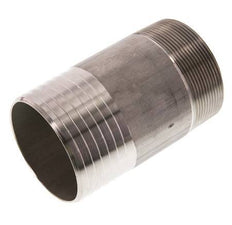 75 mm (3'') & R2-1/2'' Edelstahl 1.4571 Schlauchbolzen Außengewinde 120mm