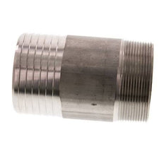 75 mm (3'') & R2-1/2'' Edelstahl 1.4571 Schlauchbolzen Außengewinde 120mm