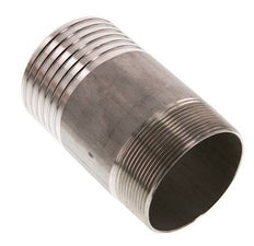 75 mm (3'') & R2-1/2'' Edelstahl 1.4571 Schlauchbolzen Außengewinde 120mm