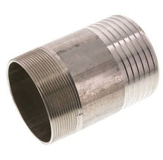 90 mm (3-1/2'') & R3'' Edelstahl 1.4571 Schlauchbolzen Außengewinde 120mm