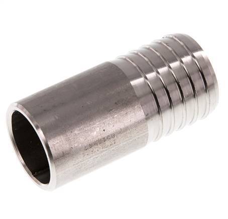 32 mm (1-1/4'') & 33,7 mm (1'') Edelstahl 1.4571 Schlauchbolzen Schweißende 70mm