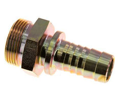 25 mm (1'') & G1-1/4'' verzinkter Stahl-Schlauchbolzen mit Außengewinde Sicherheitskragen