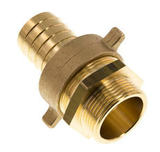 32 mm (1-1/4'') & G1-1/4'' Messing-Schlauchbolzen männlich-konische Dichtung NBR Flügelmutter