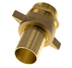 38 mm (1-1/2'') & G1-1/2'' Messing-Schlauchbolzen mit konischer Dichtung NBR Flügelmutter