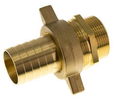 38 mm (1-1/2'') & G1-1/2'' Messing-Schlauchbolzen mit konischer Dichtung NBR Flügelmutter