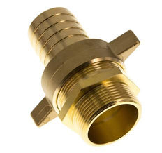 38 mm (1-1/2'') & G1-1/2'' Messing-Schlauchbolzen mit konischer Dichtung NBR Flügelmutter