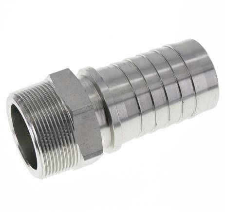50x68 mm & R2'' zink plated Steel Hose Pillar with Male Threads DIN EN 14423