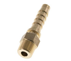 13x25 mm & R1/2'' Messing-Schlauchsäule mit Außengewinde DIN EN 14423