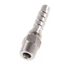 13x25 mm & R1/2'' Edelstahl 1.4301 Schlauchsäule mit Außengewinde DIN EN 14423