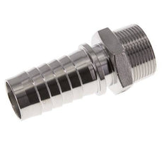 32x48 mm & R1-1/4'' Edelstahl 1.4301 Schlauchsäule mit Außengewinde DIN EN 14423