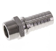32x48 mm & R1-1/4'' Edelstahl 1.4301 Schlauchsäule mit Außengewinde DIN EN 14423