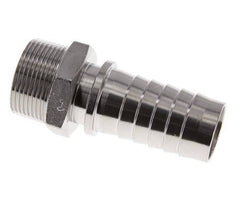 32x48 mm & R1-1/4'' Edelstahl 1.4301 Schlauchsäule mit Außengewinde DIN EN 14423